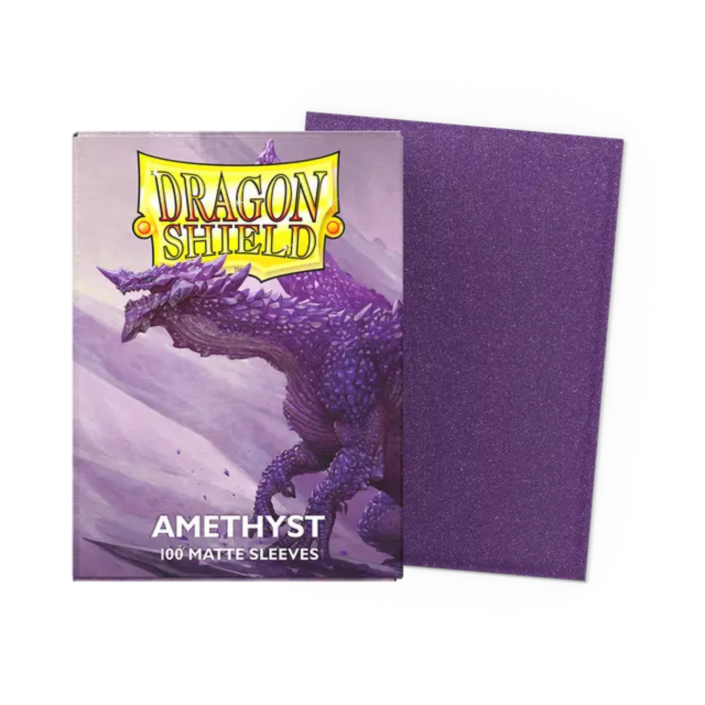 Dragon Shield - Amethyst - Matte Sleeves - 100 Count - Sleeves