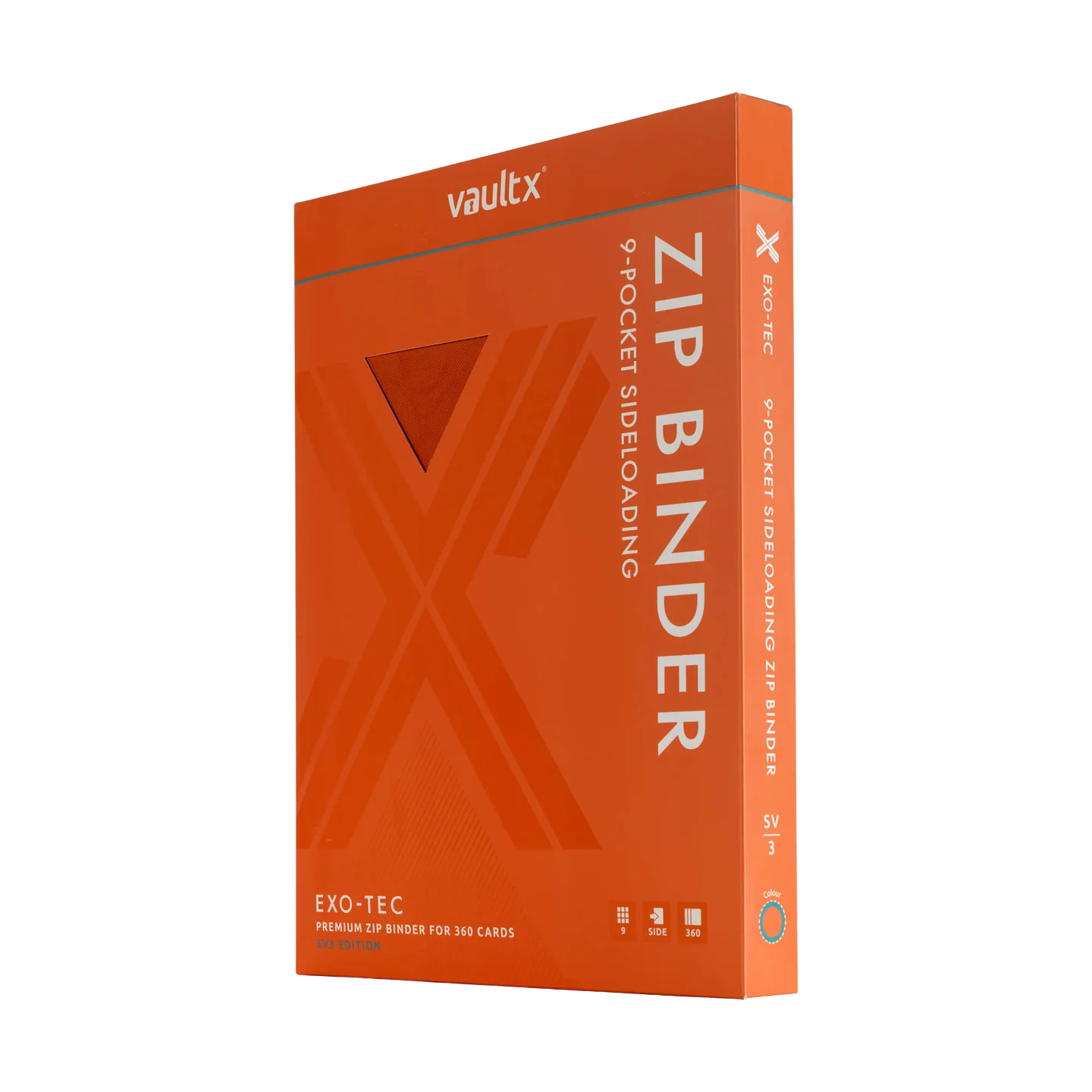 vaultx 9-pocket EXO-TEC Zip Binder SV3 - Binders