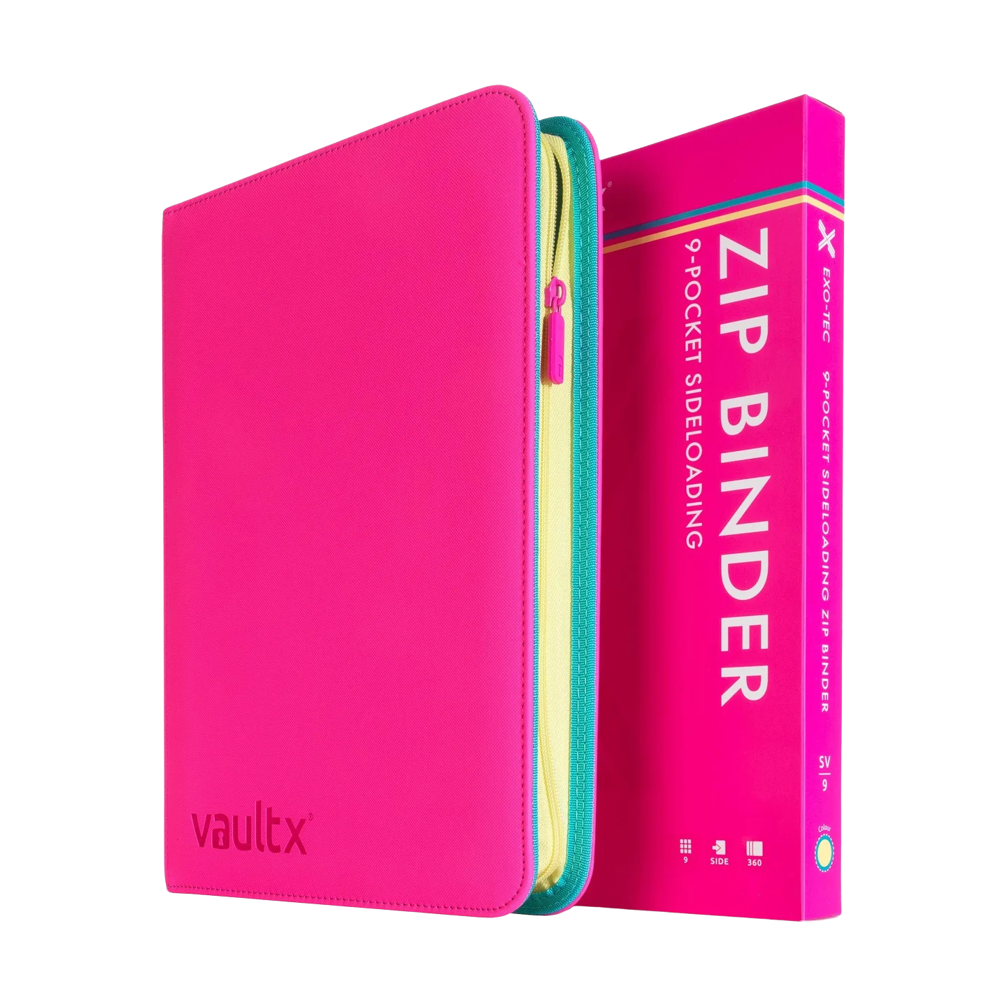 vaultx 9-pocket EXO-TEC Zip Binder SV9 - Binders