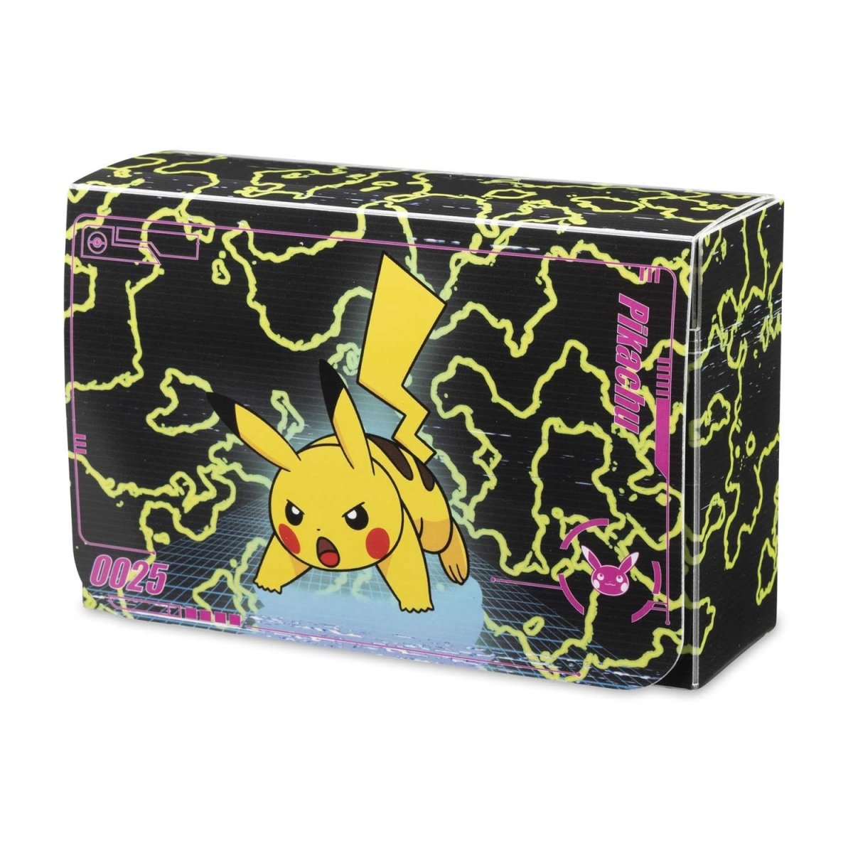 Pokémon TCG: Pikachu Neon Charge Double Deck Box - Deck Box