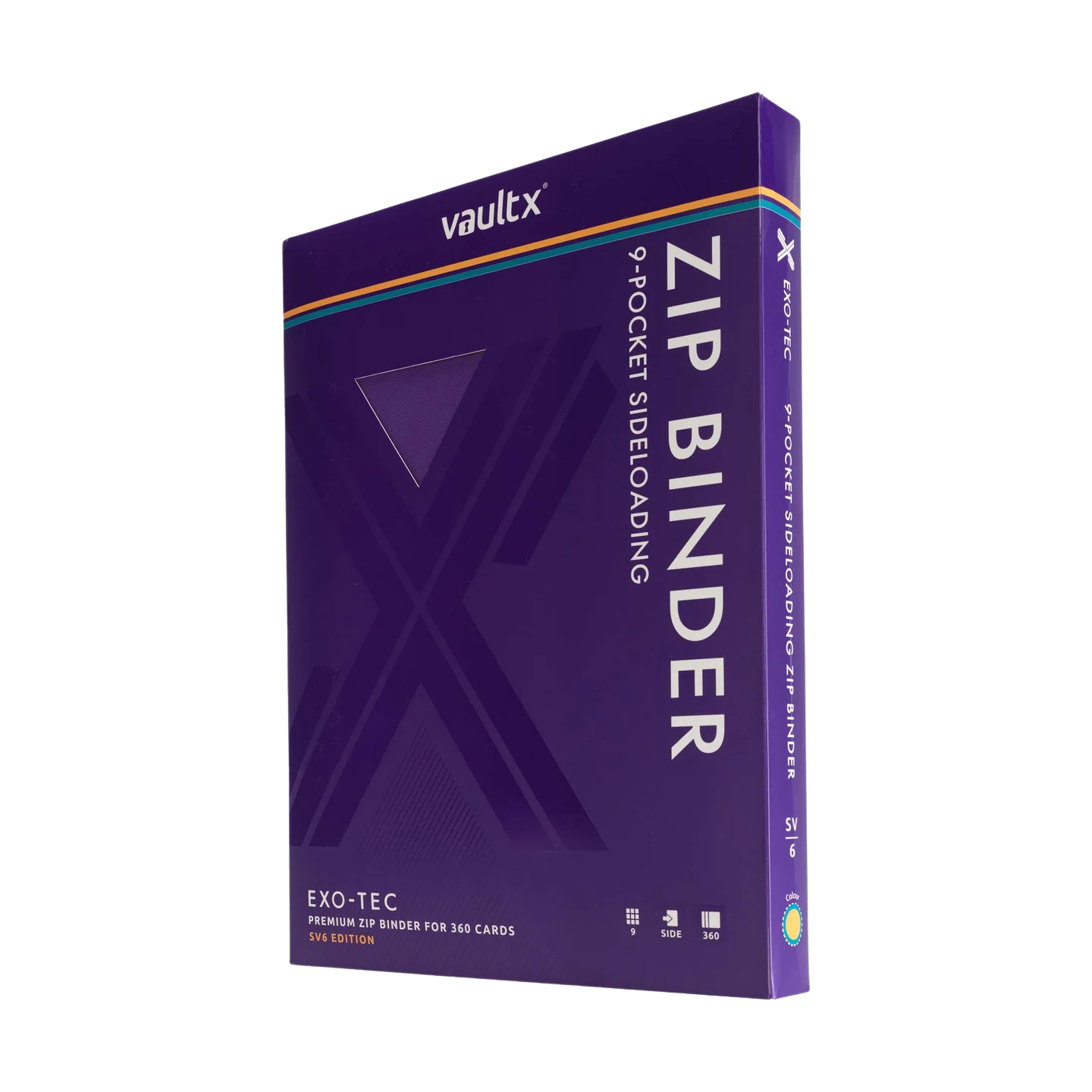 vaultx 9-pocket EXO-TEC Zip Binder SV6 - Binders