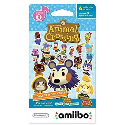 Animal Crossing Series 3 Pack - Amiibo Cards