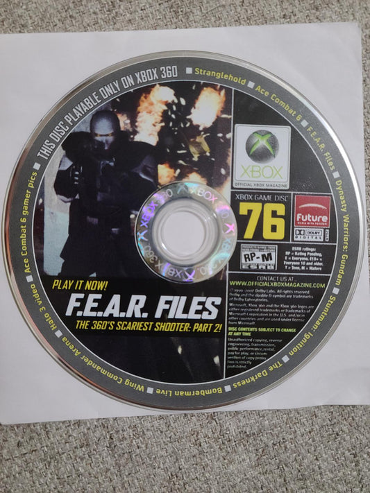 Official XBOX Magazine Demo Disc 76 - Xbox 360
