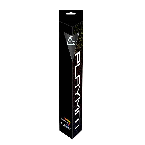 Playmat with Stitched Edging - Black - Playmat