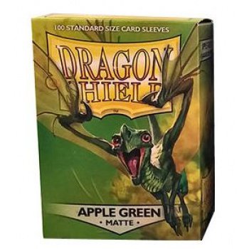 Dragon Shield - Apple Green - Matte Sleeves - 100 Count - Sleeves