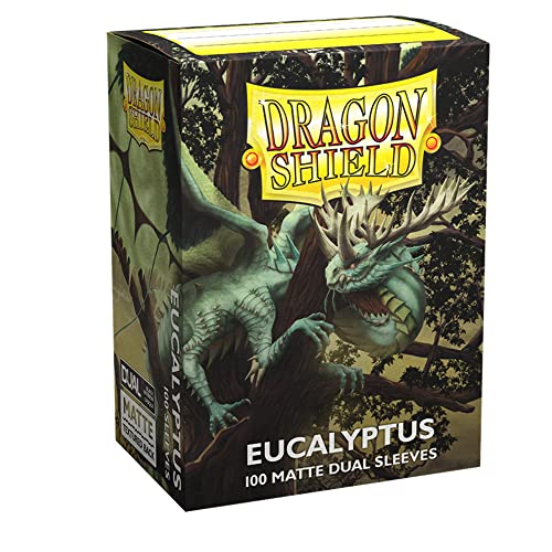 Dragon Shield - EUCALYPTUS - Dual Matte Sleeves - 100 Count - Sleeves