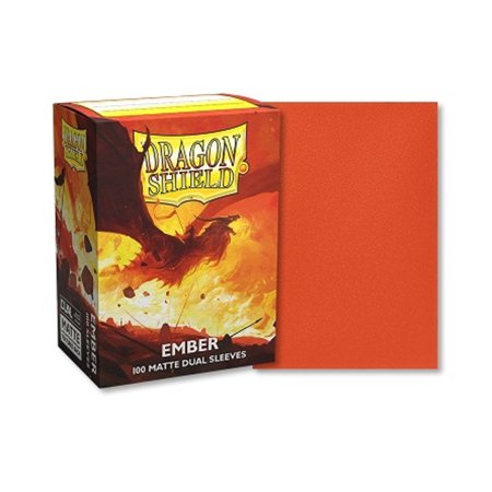Dragon Shield - EMBER - Dual Matte Sleeves - 100 Count - Sleeves