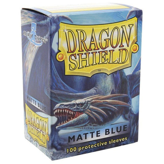 Dragon Shield - BLUE - Matte Sleeves - 100 Count - Sleeves