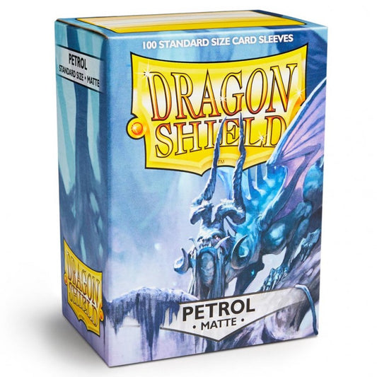 Dragon Shield - Petrol - Matte Sleeves - 100 Count - Sleeves