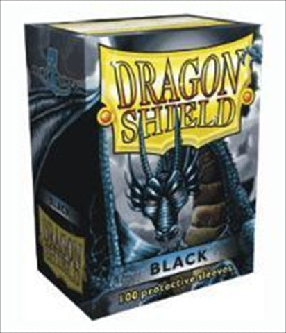 Dragon Shield - Black - Classic Sleeves - 100 Count - Sleeves