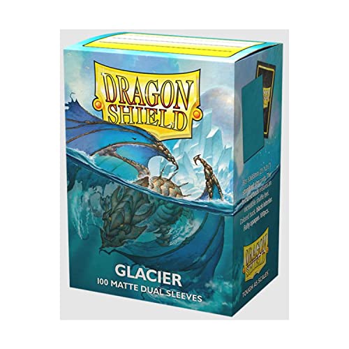 Dragon Shield - GLACIER - Dual Matte Sleeves - 100 Count - Sleeves