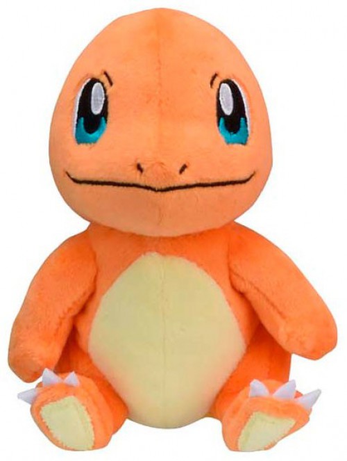 Charmander Sitting Cuties Plush - 5 In. - Sitting Cuties Plush