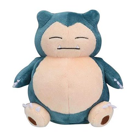 Snorlax Sitting Cuties Plush - 5 In. - Sitting Cuties Plush