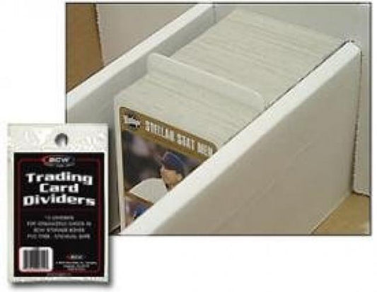 Trading Card Dividers - 10 Count - TCG Supplies