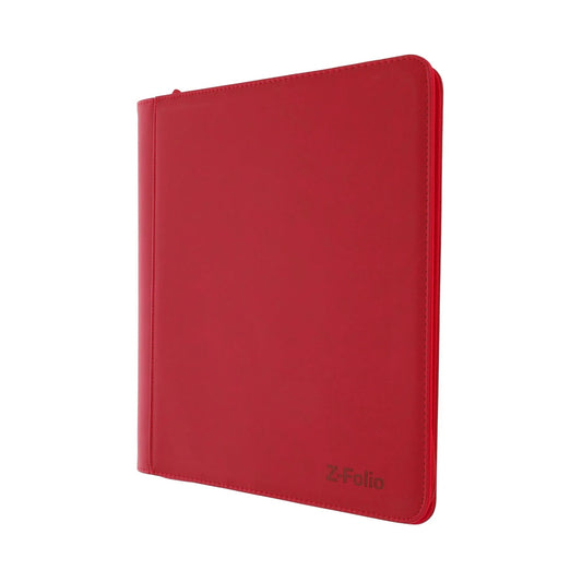 Z-Folio 9-Pocket LX Album - Toploaders - Red - Binders