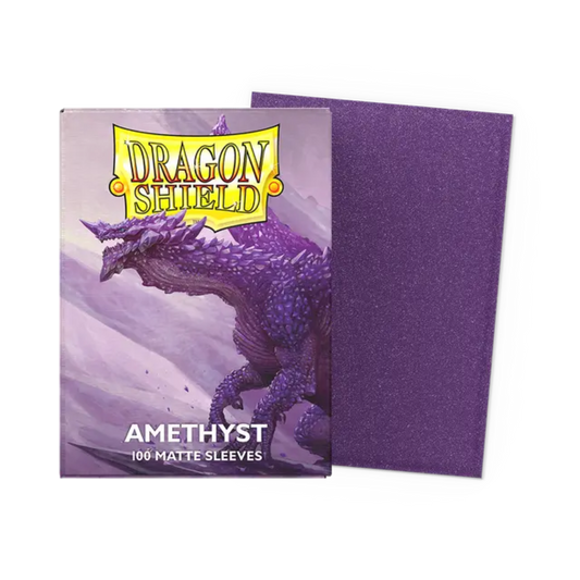 Dragon Shield - Amethyst - Matte Sleeves - 100 Count - Sleeves