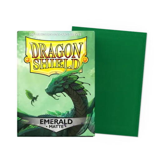 Dragon Shield - Emerald- Matte Sleeves - 100 Count - Sleeves
