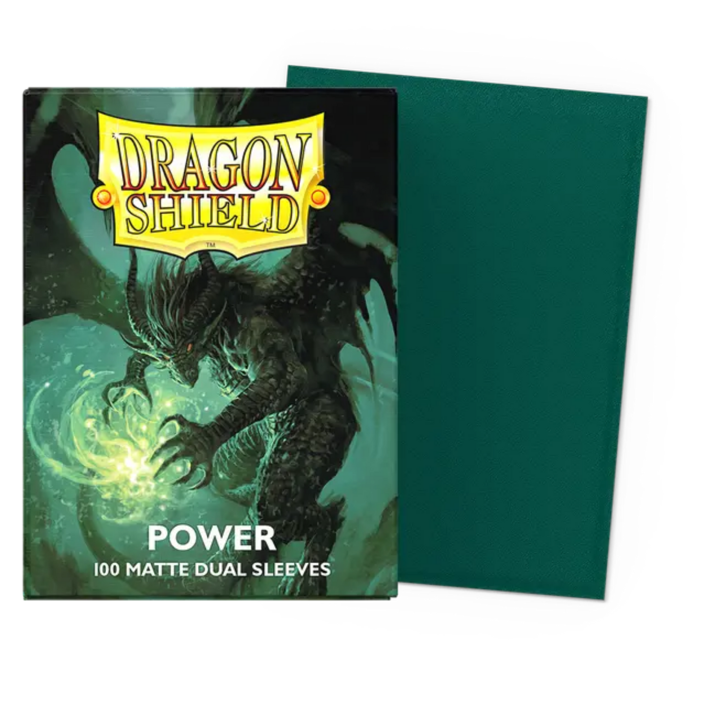 Dragon Shield - Power - Matte Dual Sleeves - 100 Count - Sleeves