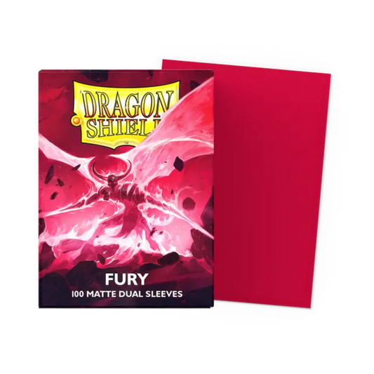 Dragon Shield - Fury - Matte Dual Sleeves - 100 Count - Sleeves