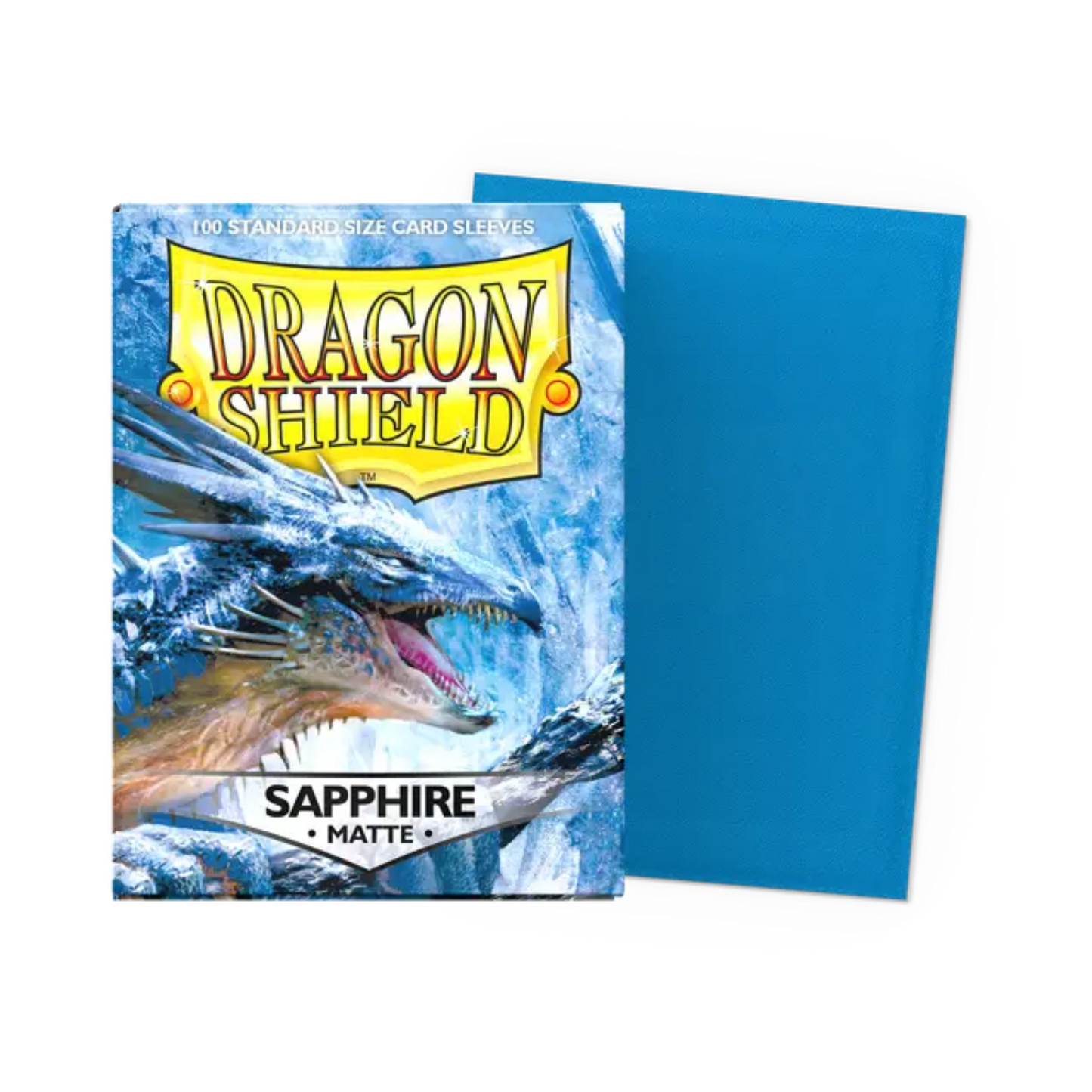 Dragon Shield - Sapphire - Matte Sleeves - 100 Count - Sleeves