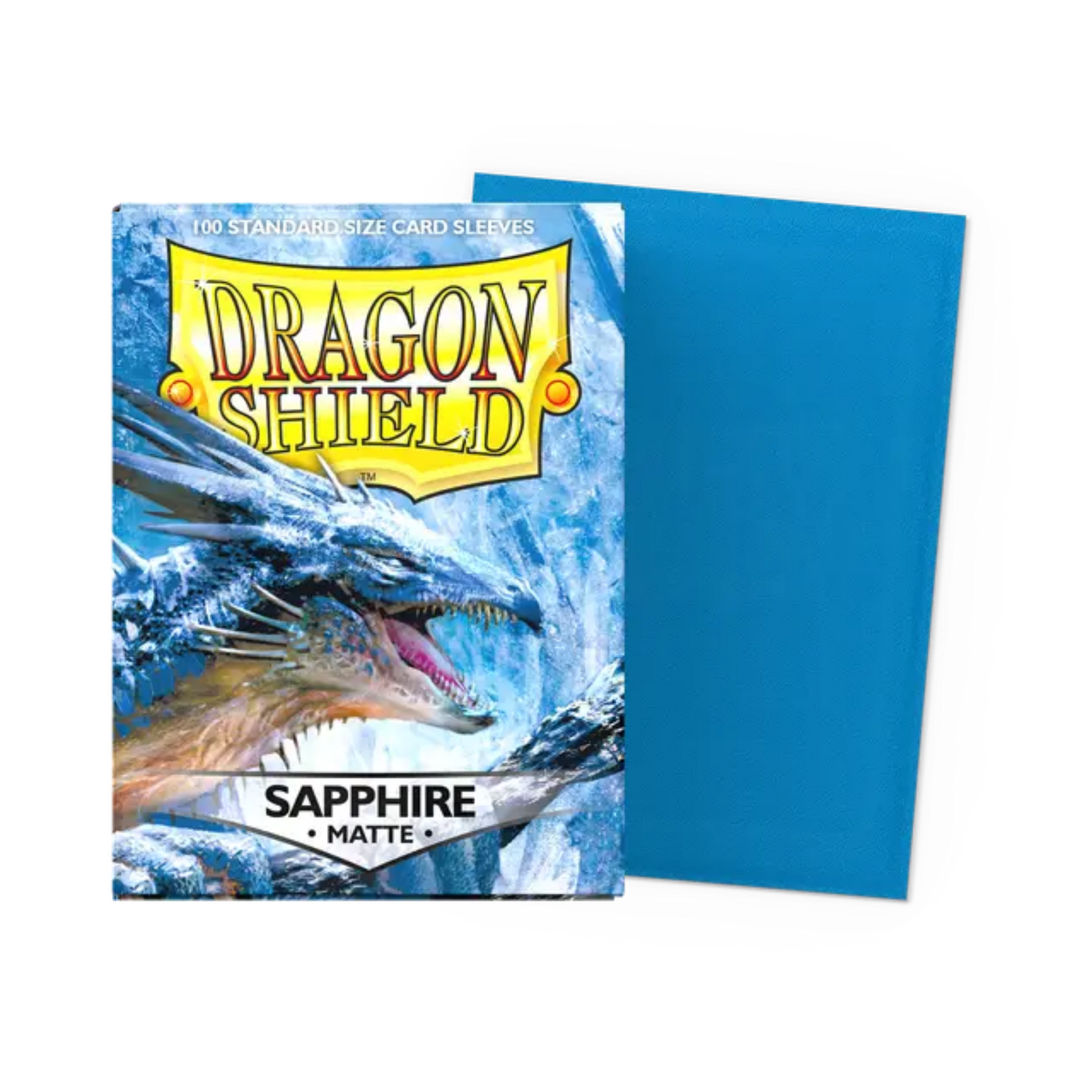Dragon Shield - Sapphire - Matte Sleeves - 100 Count - Sleeves