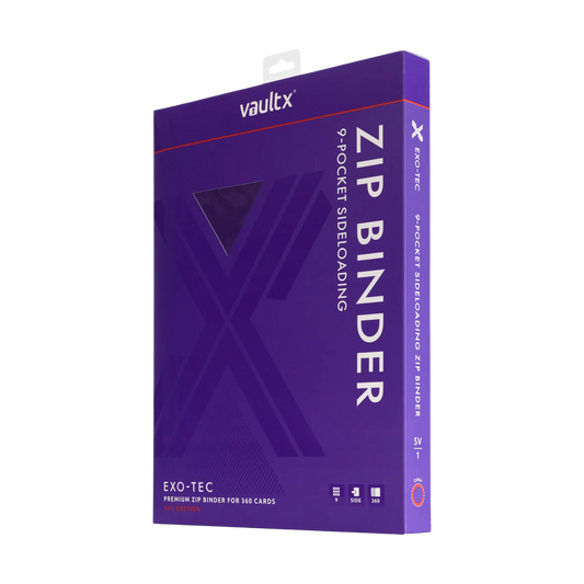 vaultx 9-pocket EXO-TEC Zip Binder SV1 - Binders