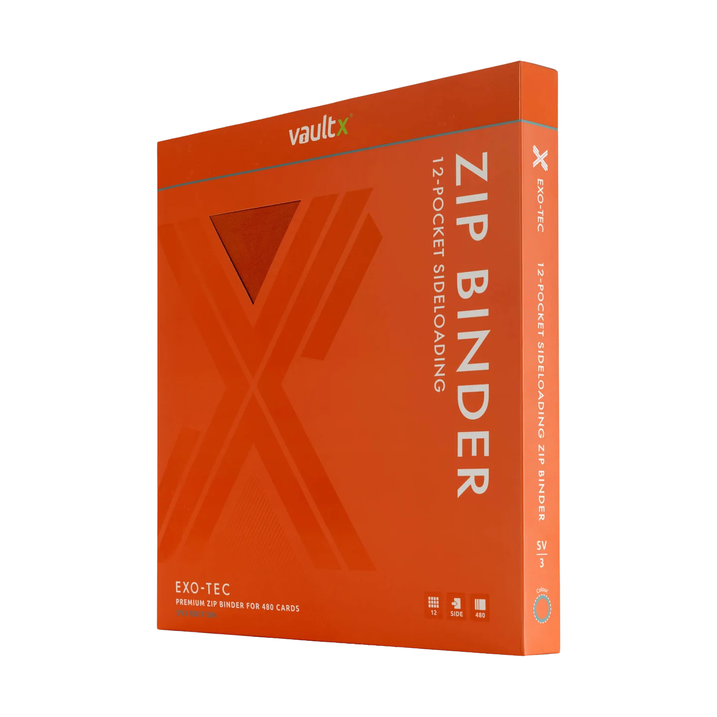 vaultx 12-pocket EXO-TEC Zip Binder SV3 - Binders