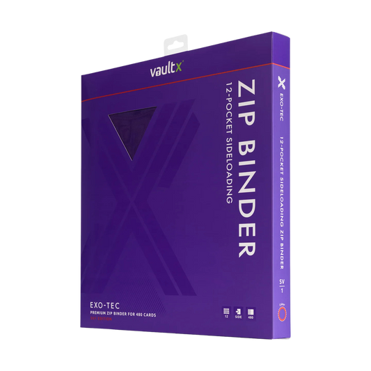 vaultx 12-pocket EXO-TEC Zip Binder SV1 - Binders