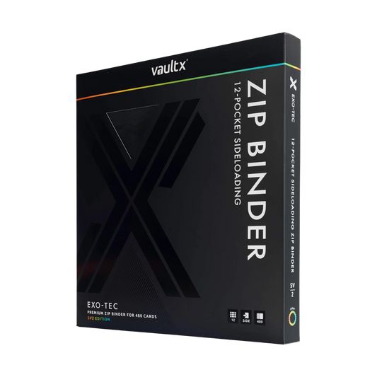 vaultx 12-pocket EXO-TEC Zip Binder SV2 - Binders
