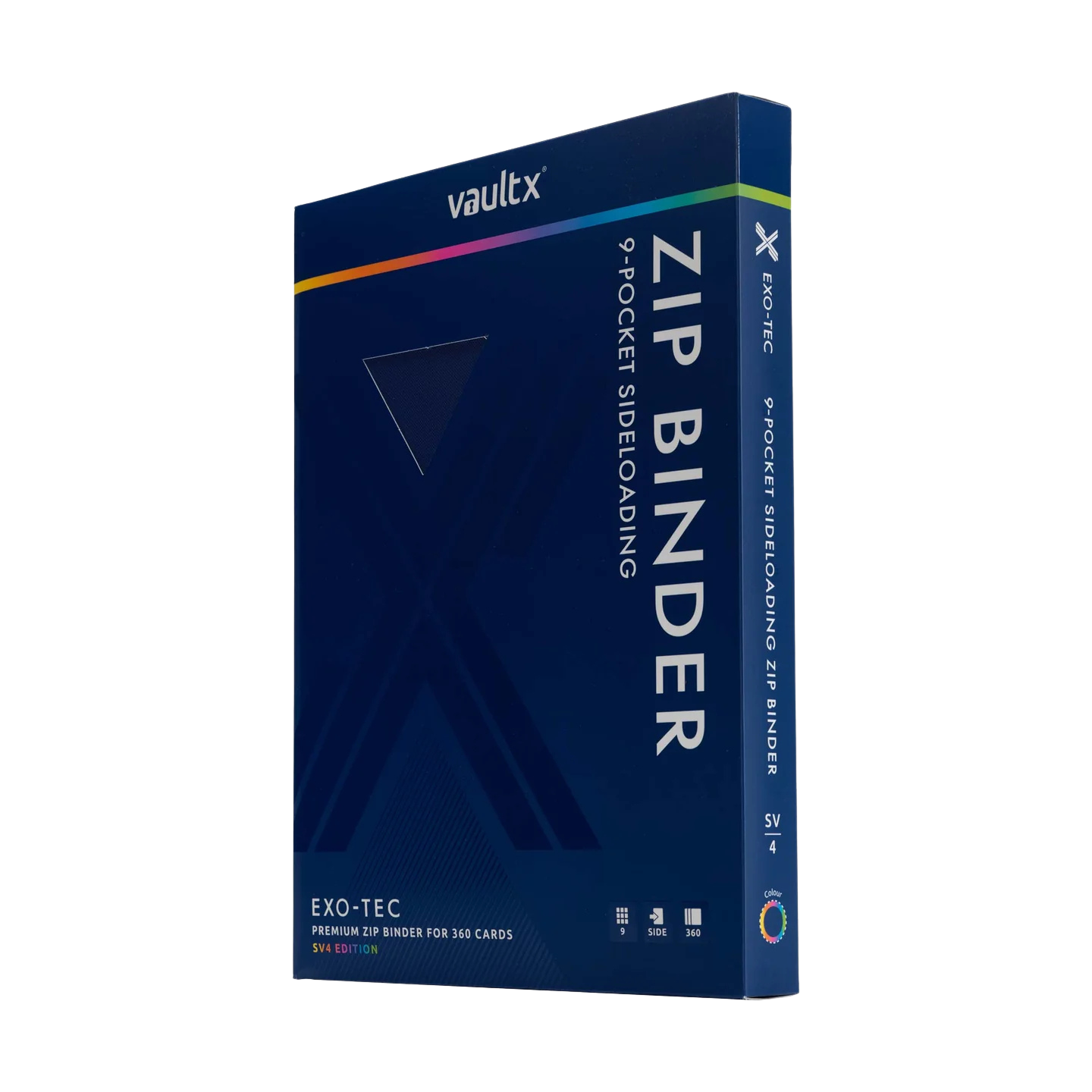 vaultx 9-pocket EXO-TEC Zip Binder SV4 - Binders