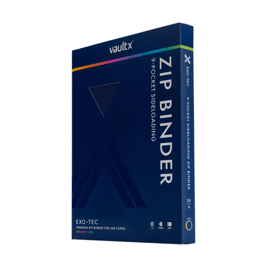vaultx 9-pocket EXO-TEC Zip Binder SV4 - Binders