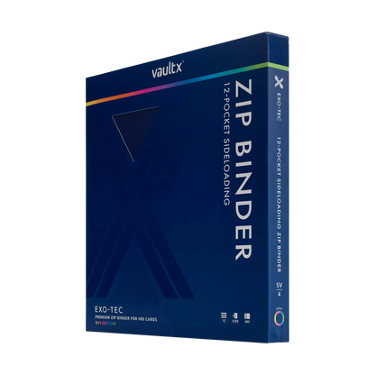 vaultx 12-pocket EXO-TEC Zip Binder SV4 - Binders