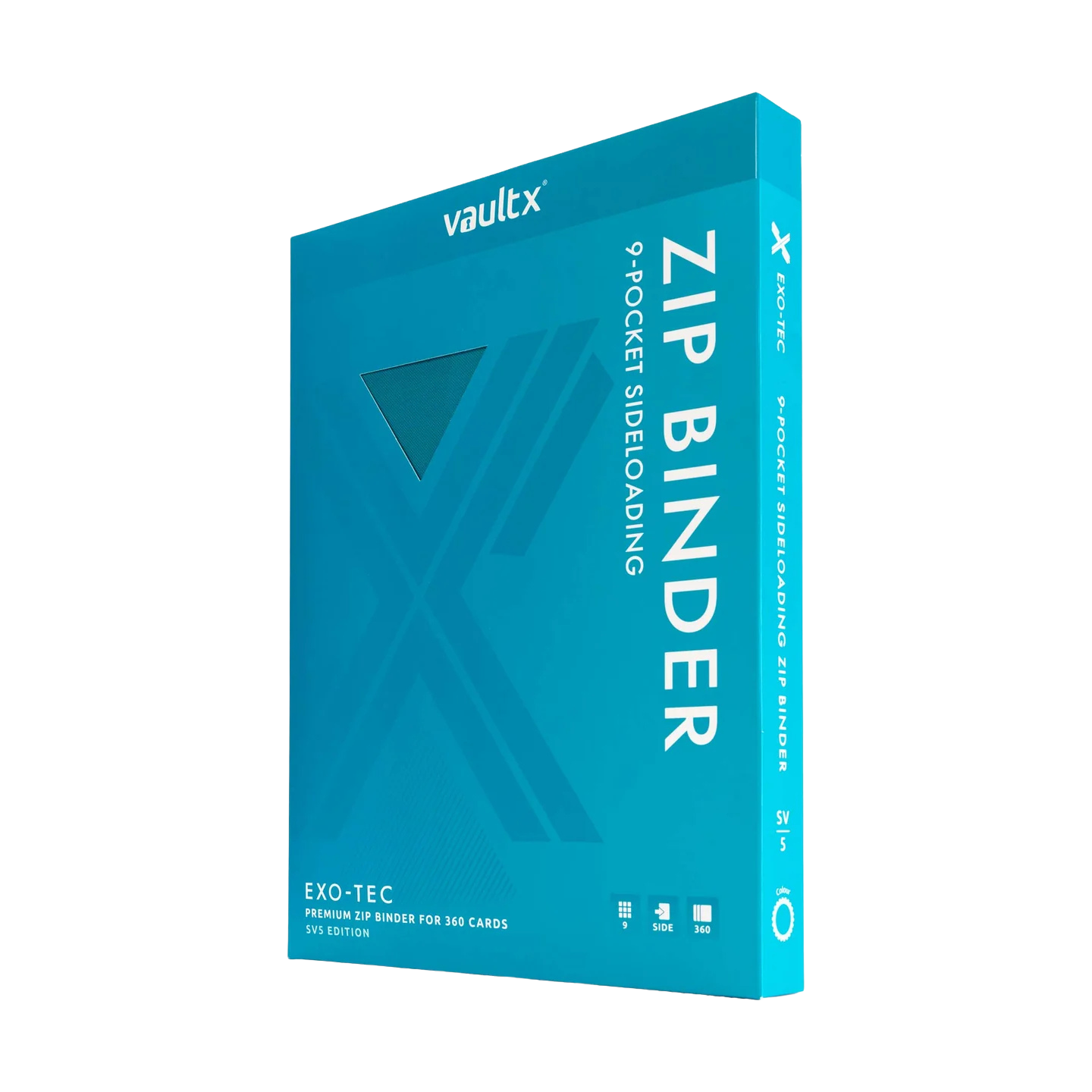 vaultx 9-pocket EXO-TEC Zip Binder SV5 - Binders