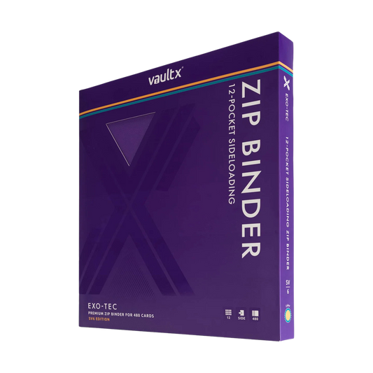 vaultx 12-pocket EXO-TEC Zip Binder SV6 - Binders