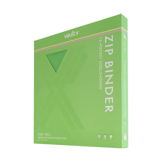 vaultx 12-pocket EXO-TEC Zip Binder SV7 - Binders