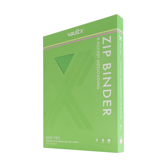 vaultx 9-pocket EXO-TEC Zip Binder SV7 - Binders