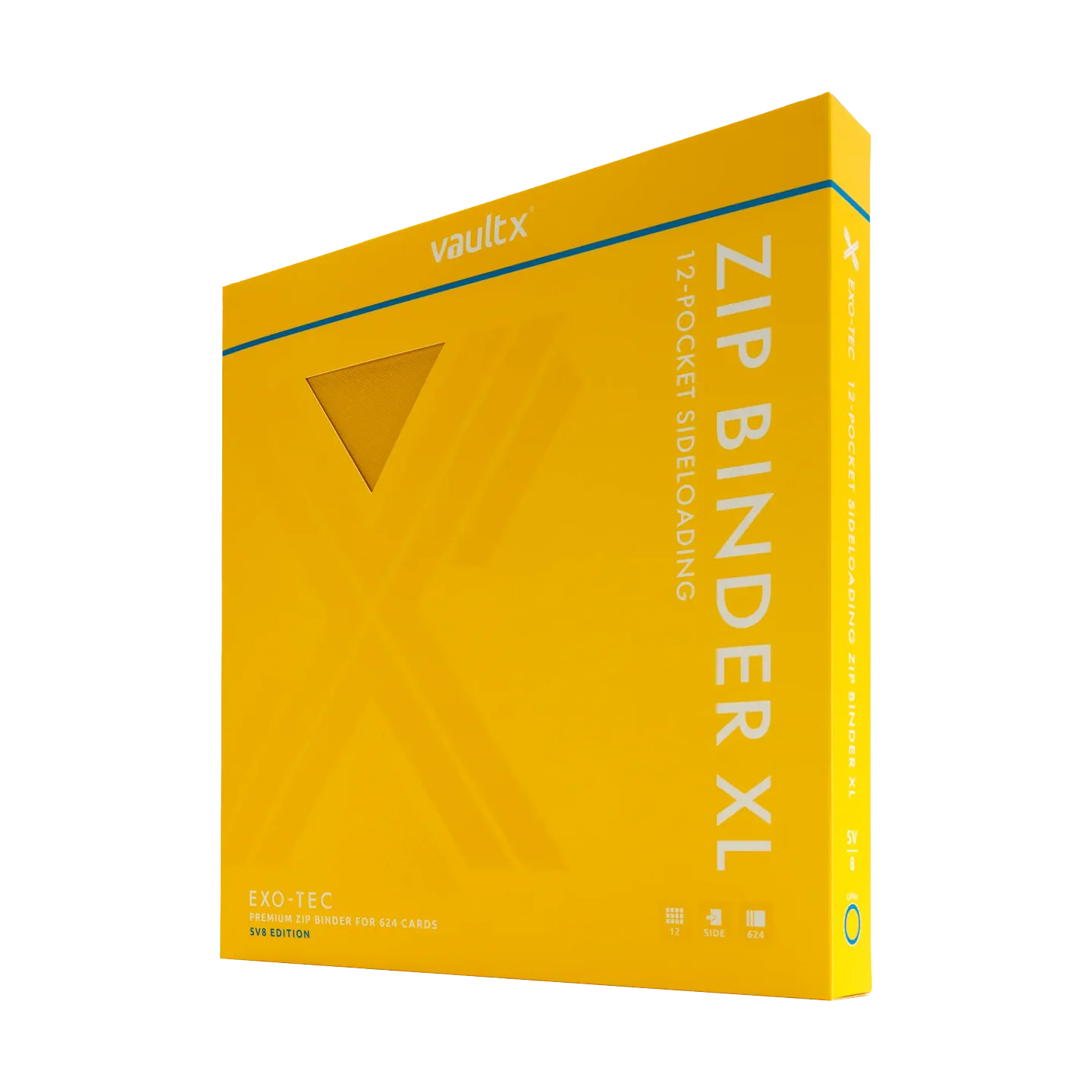 vaultx 12-pocket EXO-TEC Zip Binder SV8 - Binders