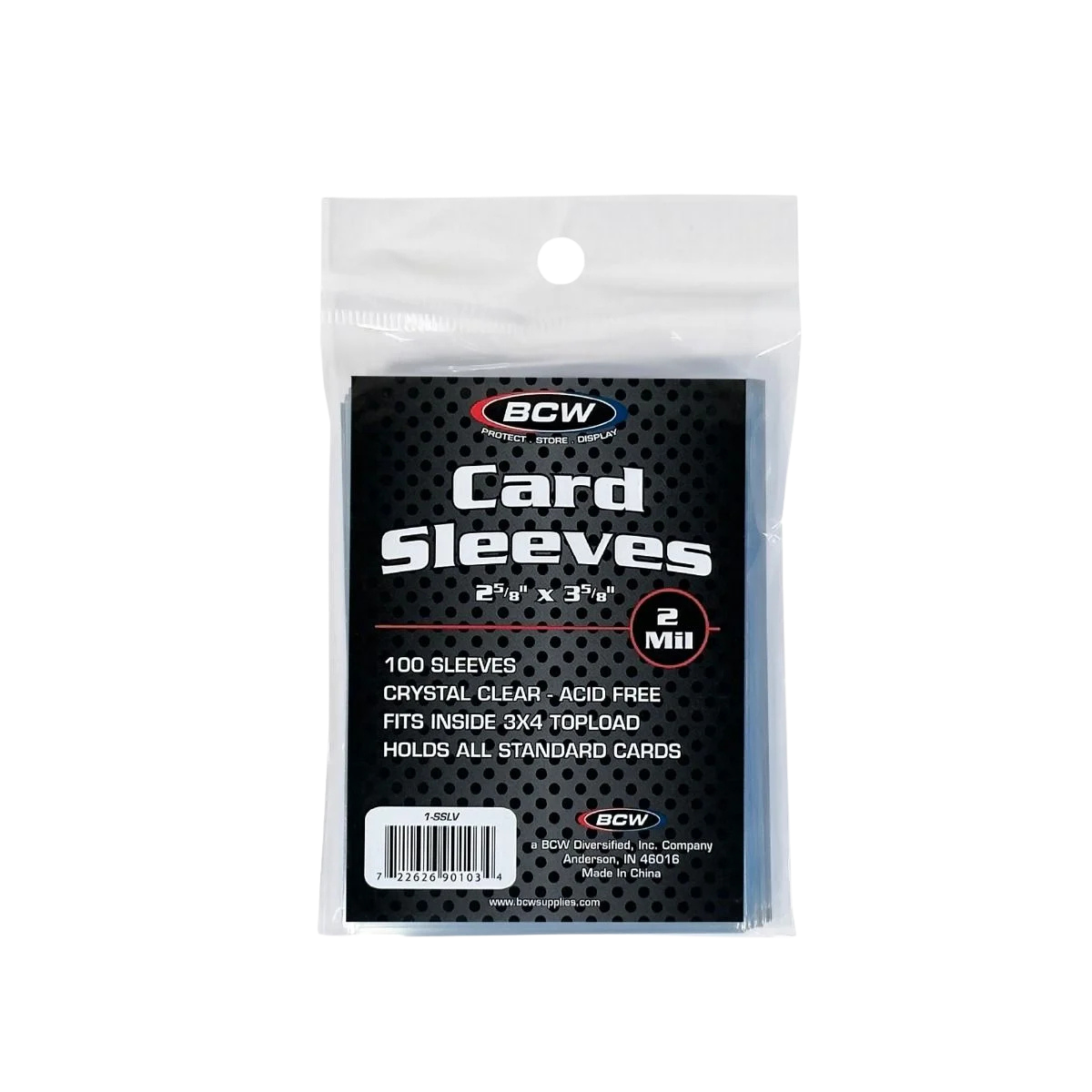 BCW - Standard Card Sleeves - 100 Count - Sleeves
