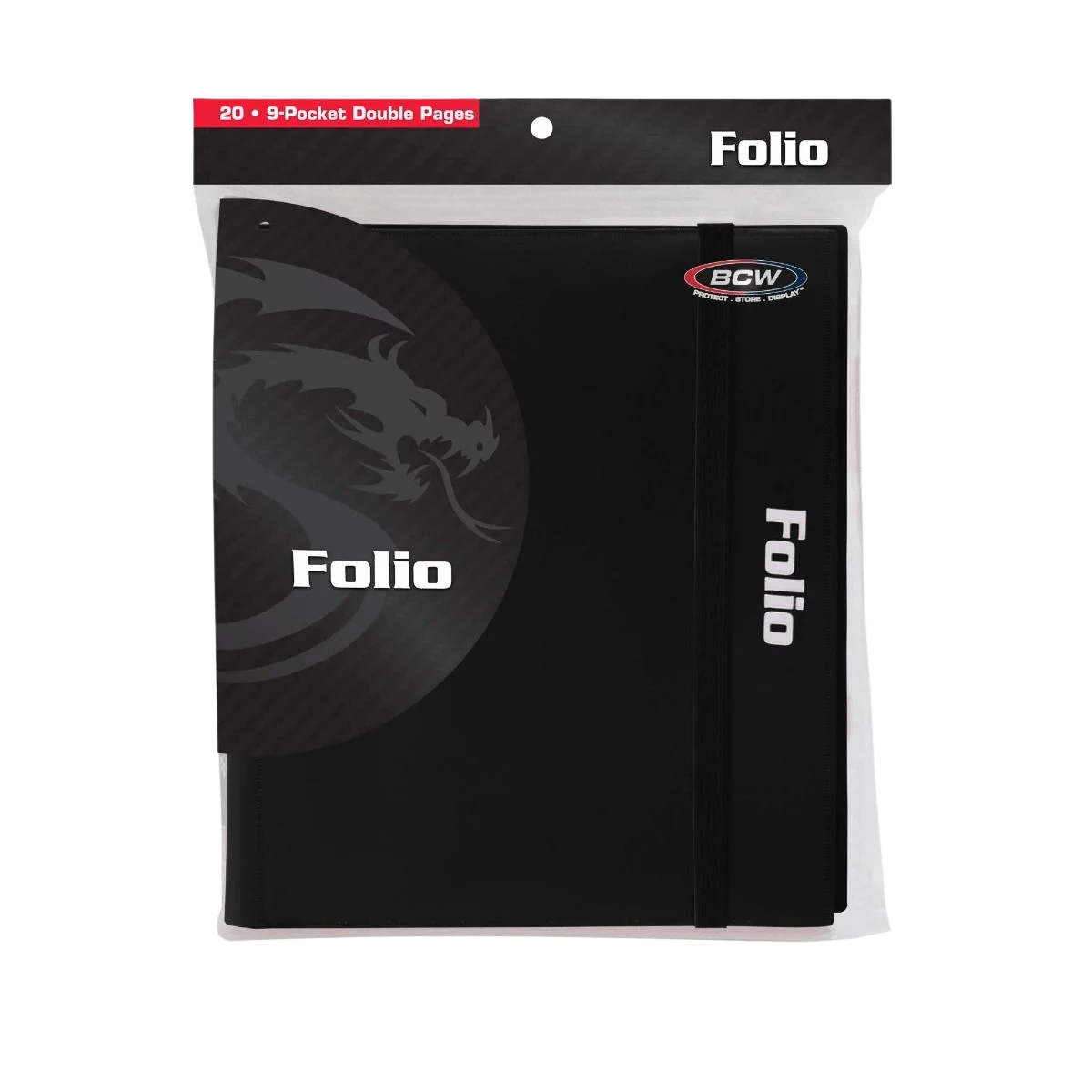 Folio 9-Pocket Album - Black - Binders