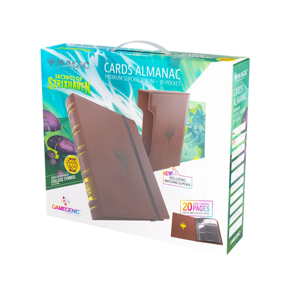 Gamegenic Cards Almanac: 18-Pocket Premium Slipcase Magic: The Gathering Secrets of Strixhaven - Quandrix - Binders