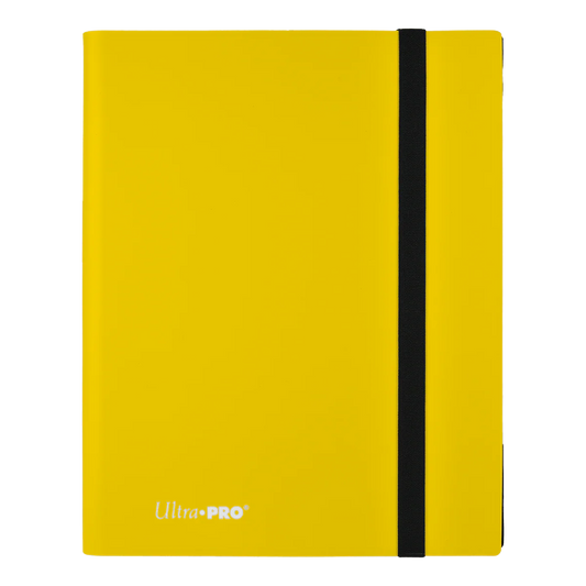 Ultra Pro PRO Binder: 9-Pocket - Lemon Yellow - Binders